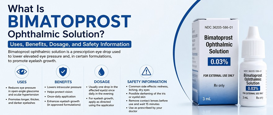 What Is Bimatoprost Ophthalmic Solution?