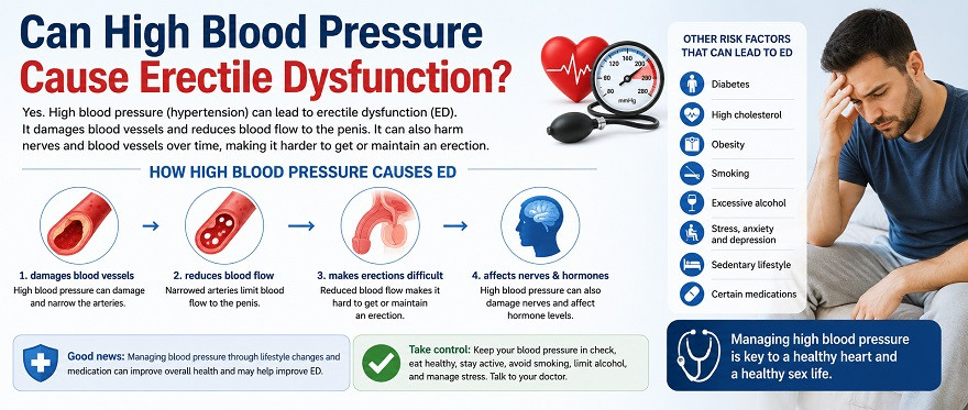 High blood pressure erectile dysfunction