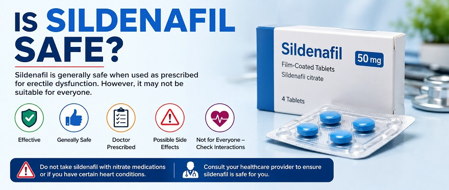 Is Sildenafil Safe? A Complete Medical Guide