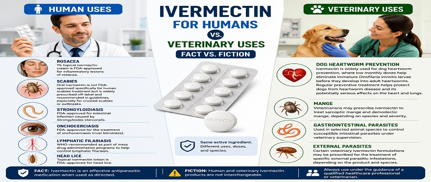Ivermectin for Humans vs. Veterinary