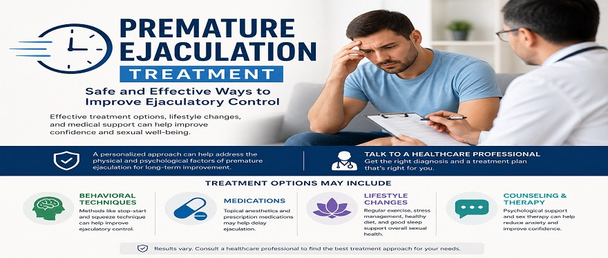 Premature Ejaculation Treatment: Symptoms, Causes & Treatment
