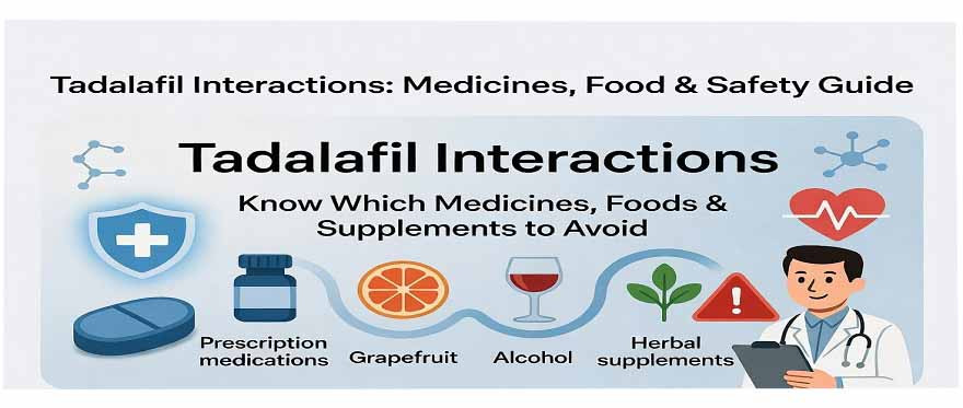 Tadalafil Interactions with Drugs, Foods, and Supplements to Avoid