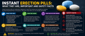 Instant Erection Pills: What They Are Important And Safety Facts