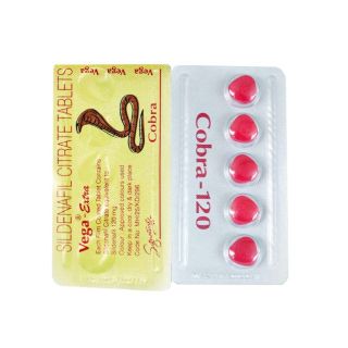 Vega Cobra 120 mg containing sildenafil