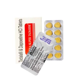 Extra super tadarise containing Tadalafil And Dapoxetine