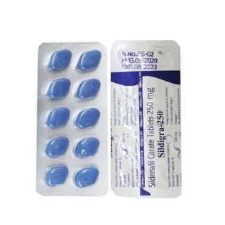 Sildigra 250mg containing sildenafil