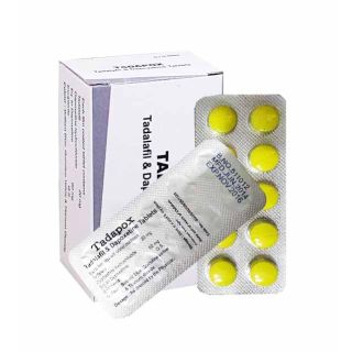 Tadapox containing Dapoxetine And tadalafil