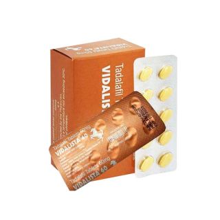 Pack of Vidalista 60 mg Tadalafil tablets